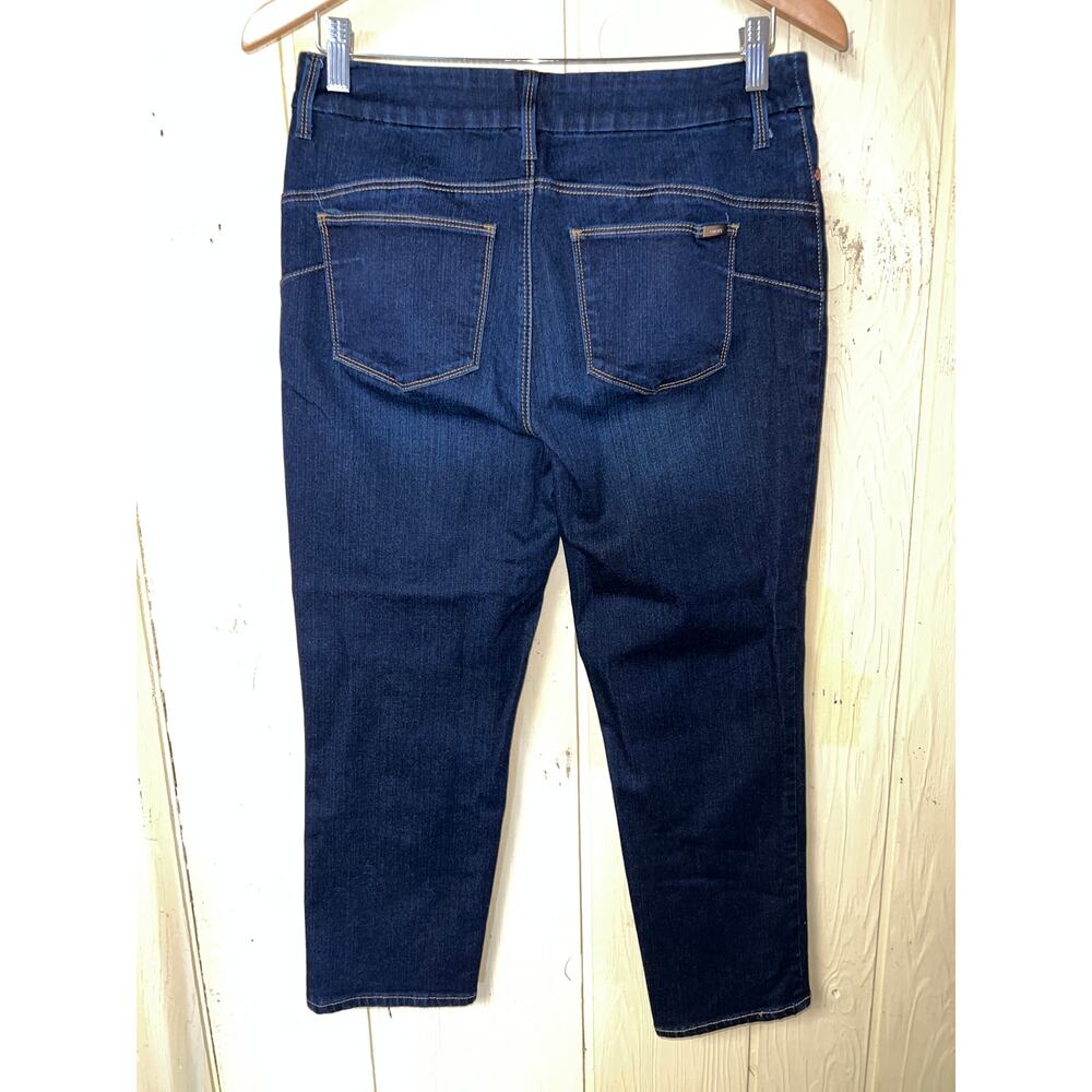 Chico's Jeans Women's 4 Crop Skimmer So Lifting Tummy Control Capri Pedal Pusher - Picture 7 of 10